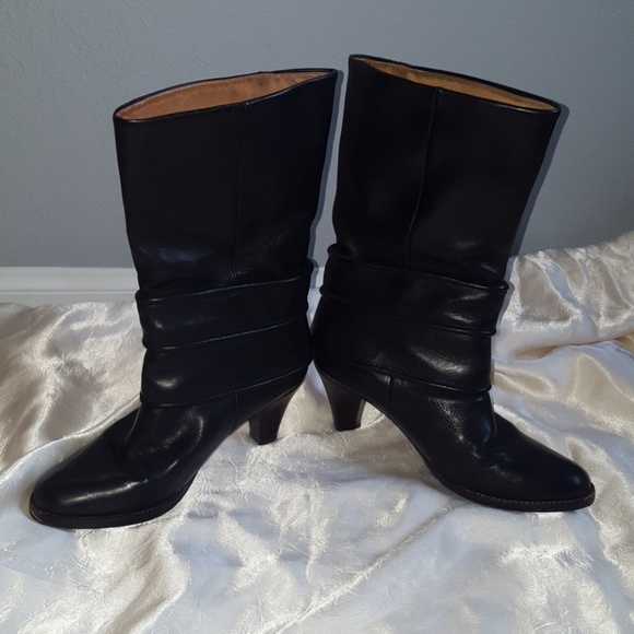Frye Shoes - FRYE Leather Boots Size 6 Motorcycle Boot